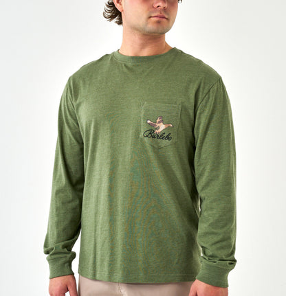 Ducks Flying In Long Sleeve Burlebo
