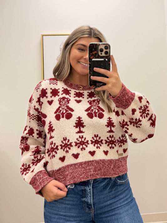 Felicity Bear Sweater - Simply Southern
