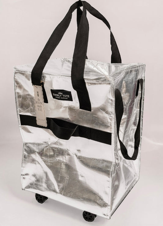 Silver Roll Tote-Simply Southern