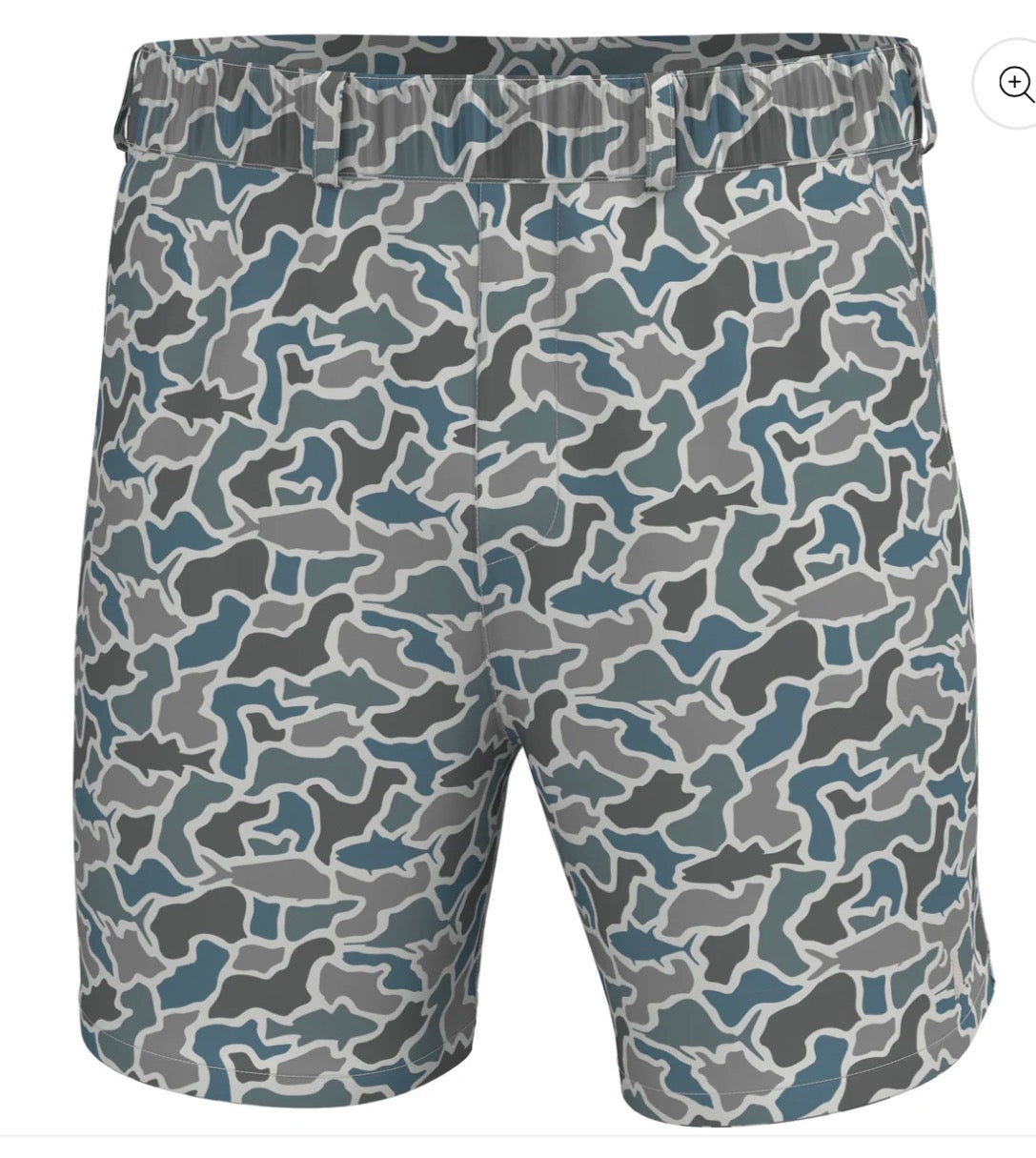 Fish Camo Shorts |Local Boy