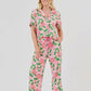 Island Muse Pink Pajama Set | Mary Square