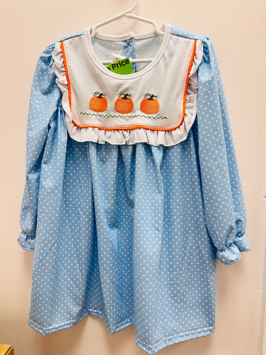 Girl Pumpkin Dress