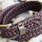 Braided Brown Belt