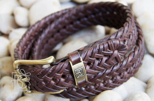 Braided Brown Belt
