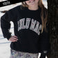 Youth Black Camo Appliqué Sweatshirt | Lulu Mac