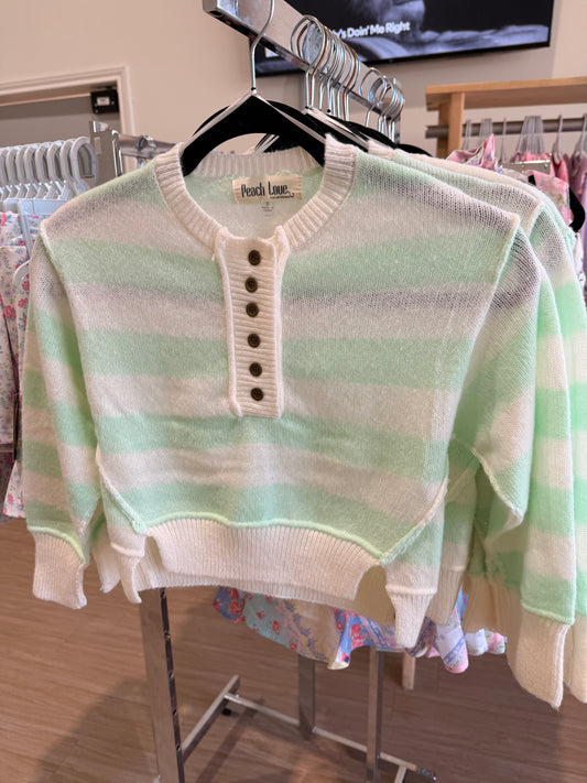 Mint Milkshake Sweater