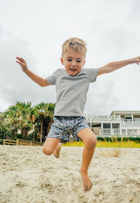 Fish Camo Shorts Youth |Local Boy