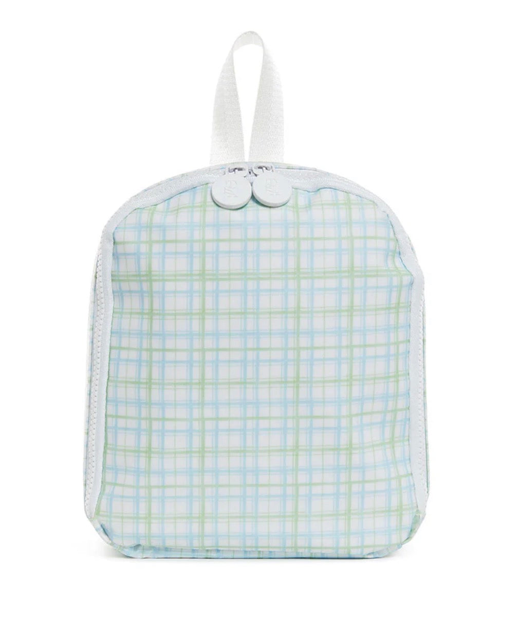 Classic Green Plaid Insulated Lunch Bag | TRVL
