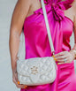 Griffin Crossbody Bag Pearl