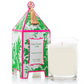 Citron Du Sud Classic Toile Pagoda Box Candle Seda France