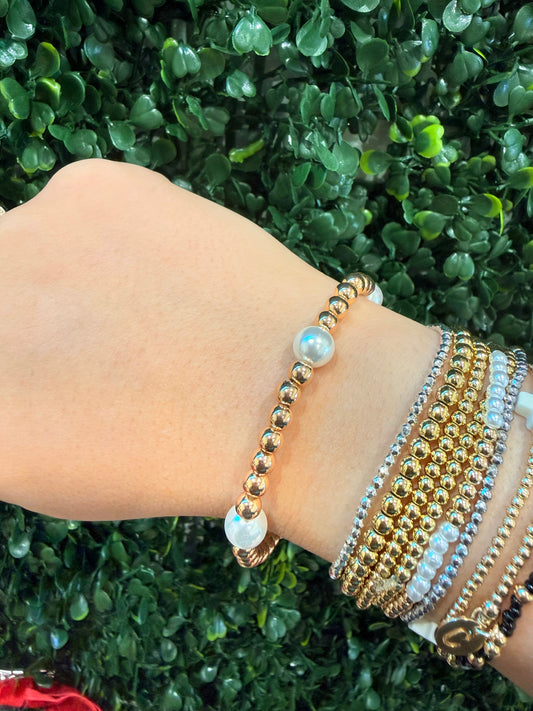 Gold/ Pearl Chunky