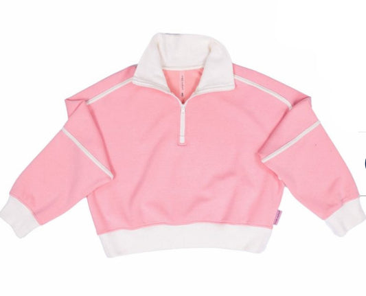 Petal Contrast Pullover Simply Southern