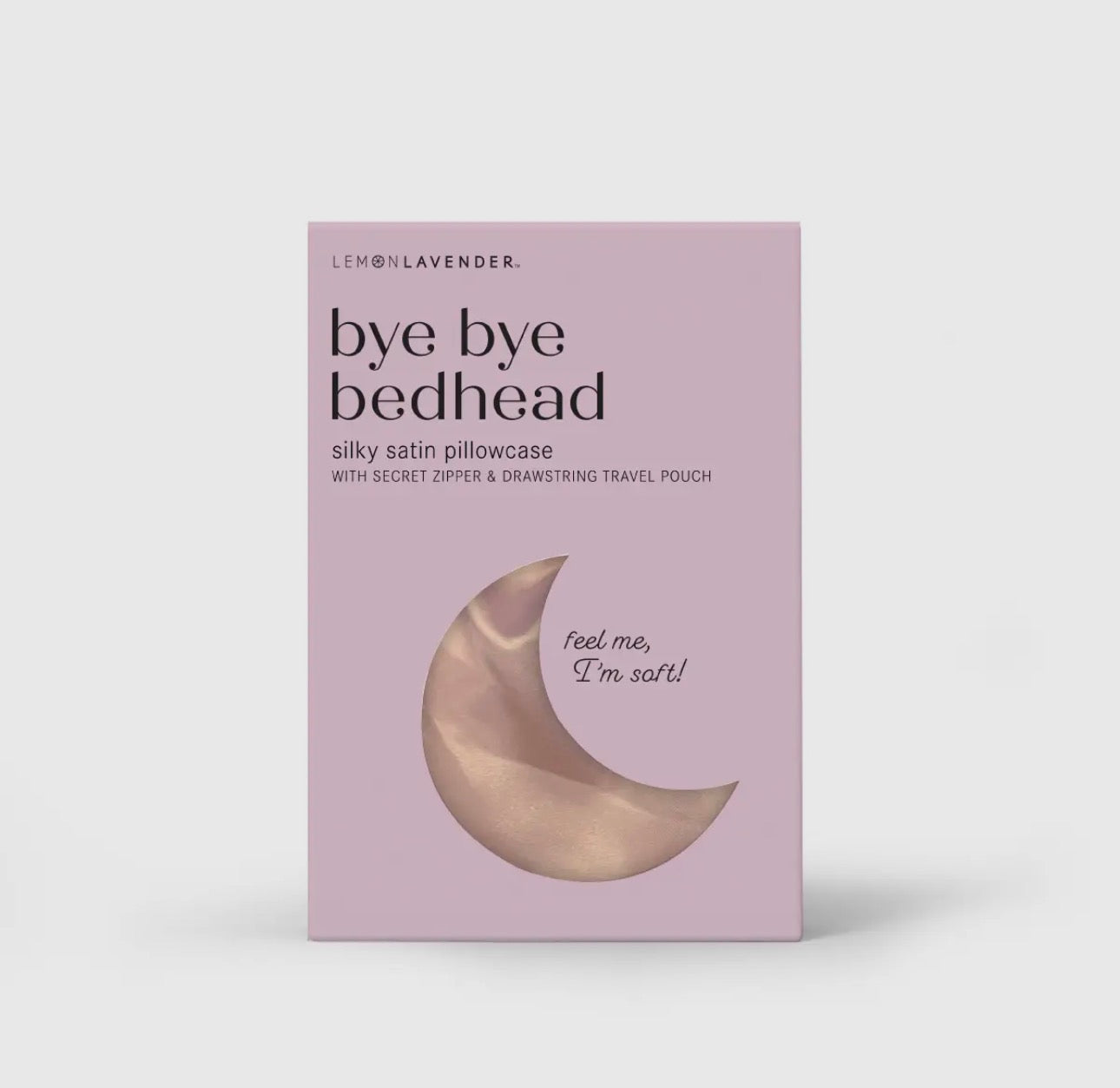 Bye Bye Beadhead Satin Pillow Case Pink