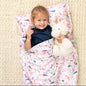 Unicorn nap mat with pillow/blanket