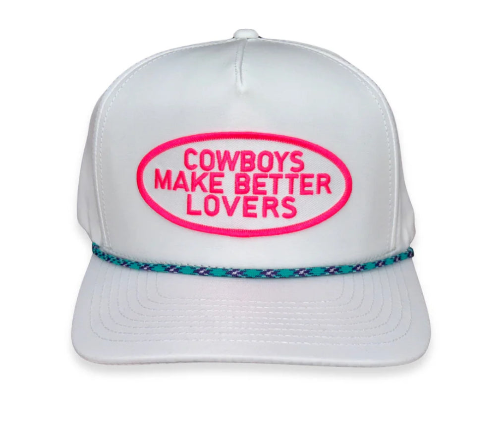 Better Lovers - White, Purple and Turquoise Rope, Snapback Cap Cactus Alley