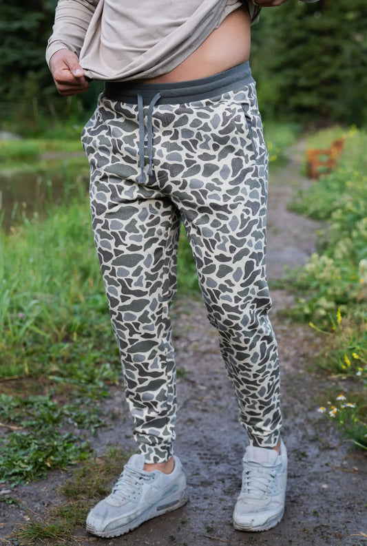 Classic Deer Camo Fleece Joggers