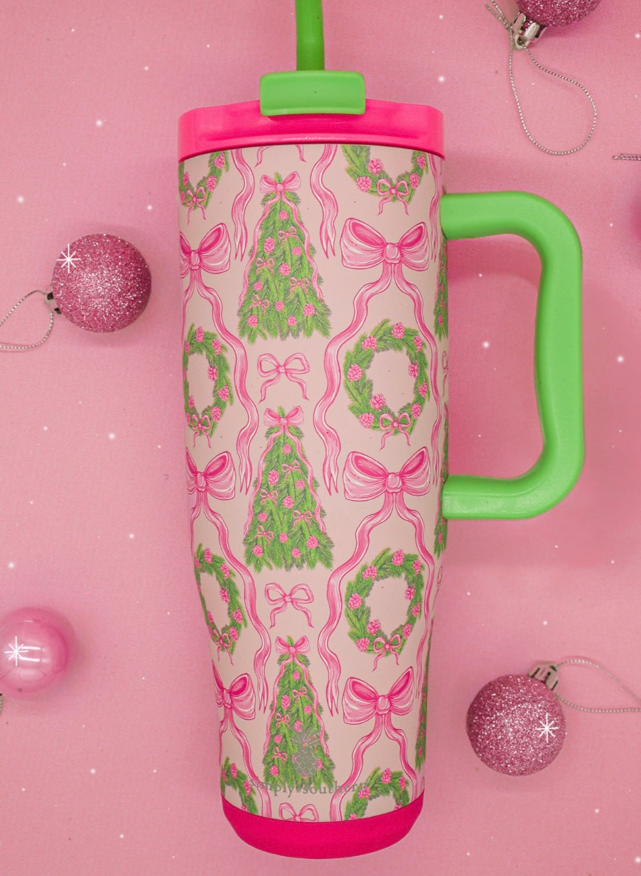 Holiday Tumbler- Simply Southern
