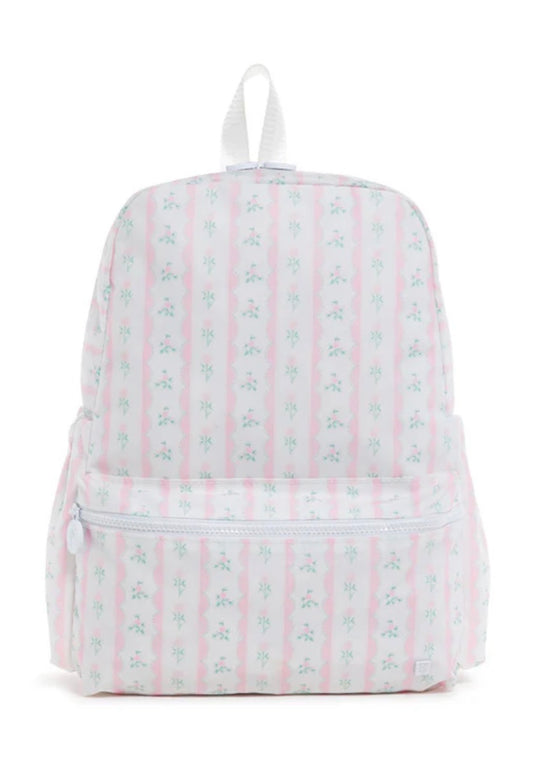 Pink Ribbon Floral Backpacker | TRVL