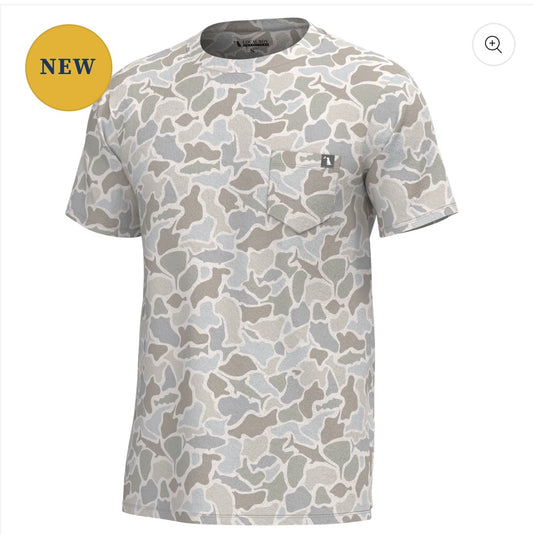 Salt Water Camo Tee Youth |Local Boy