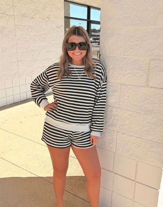 Black Stripe Set