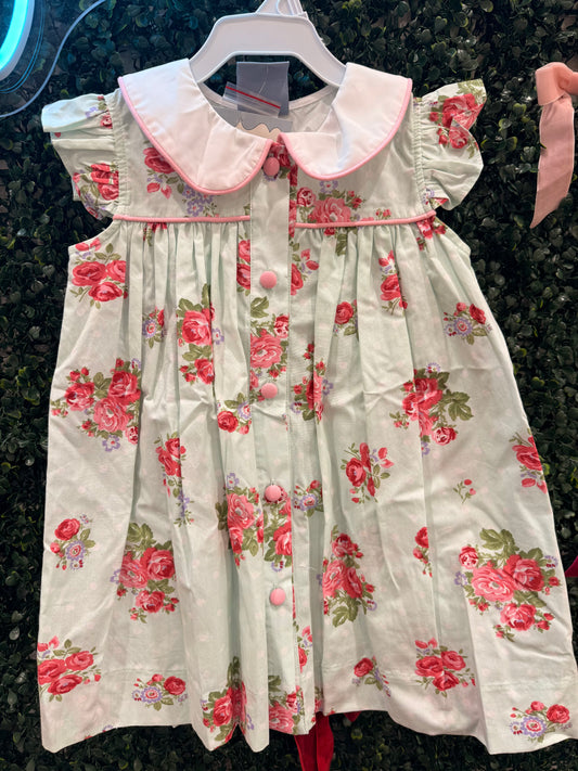 Fancy Red Flow Dress