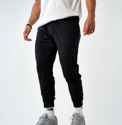 Black Performance Joggers Burlebo