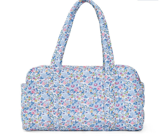 Bridgehampton Floral Luxe Puffer Grande Duffle Bag | TRVL
