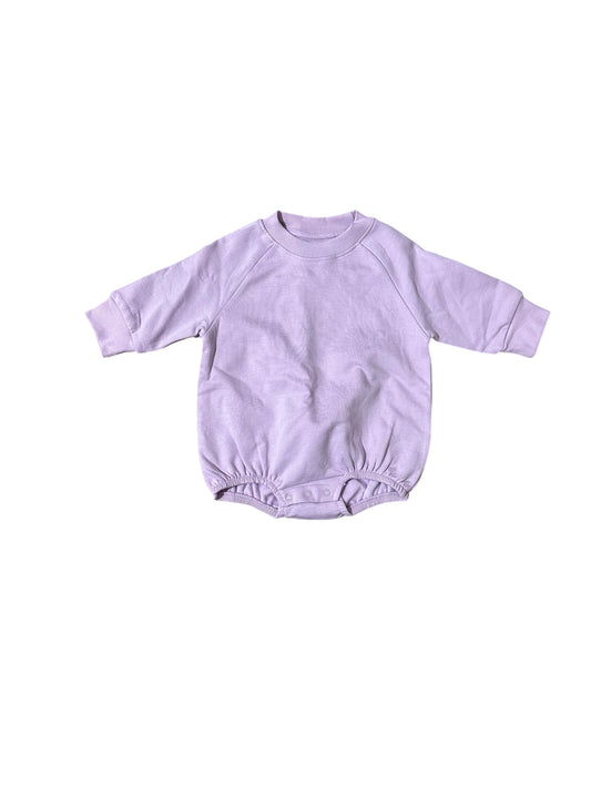 Purple Blossoms sweatshirt Bubble