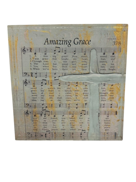 Amazing Grace Acrylic 4x4