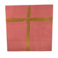 Pink and Gold Cross Acrylic 4x4