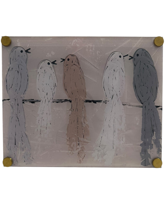 Birds Acrylic Tray