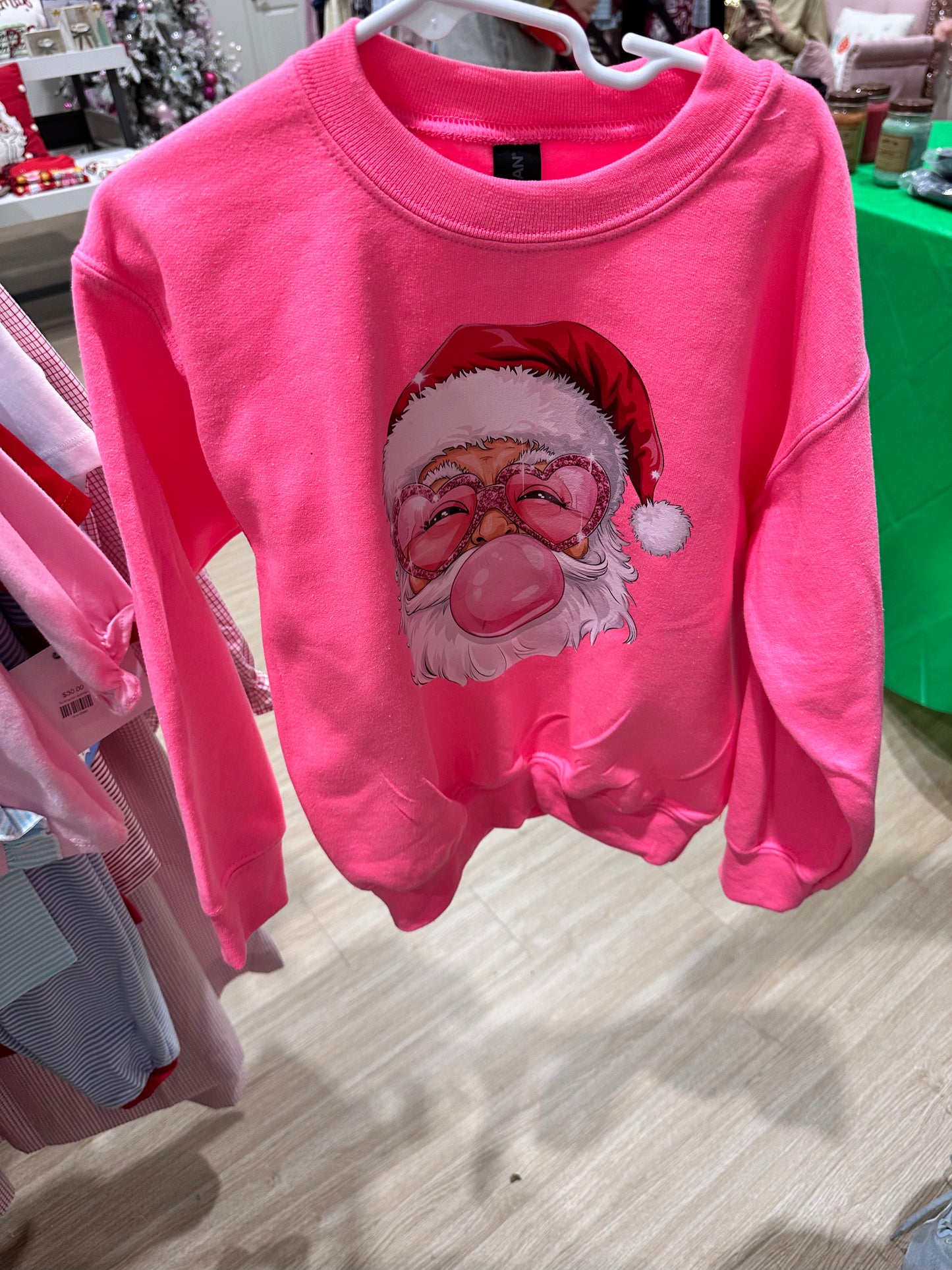 Pink Bubblegum Santa