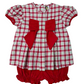 Christmas Plaid Kenzie Bloomer Set Banana Split