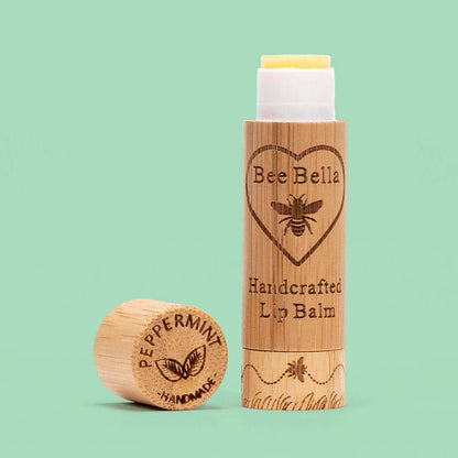 Peppermint Handmade Lip Balm Bee Bella