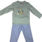 Nativity Appliqué Boy Pant Set Banana Split