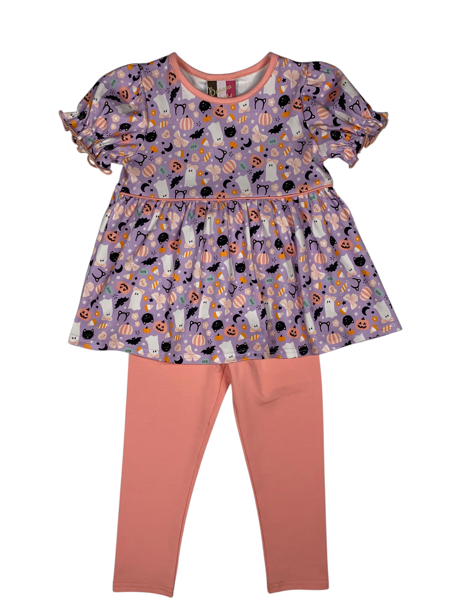 Spooktacular Legging Set Banana Split