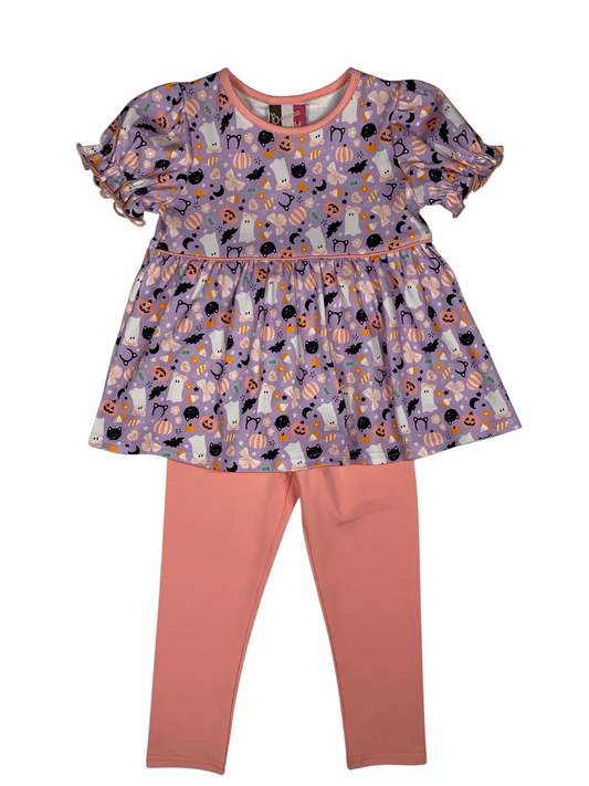 Spooktacular Legging Set Banana Split