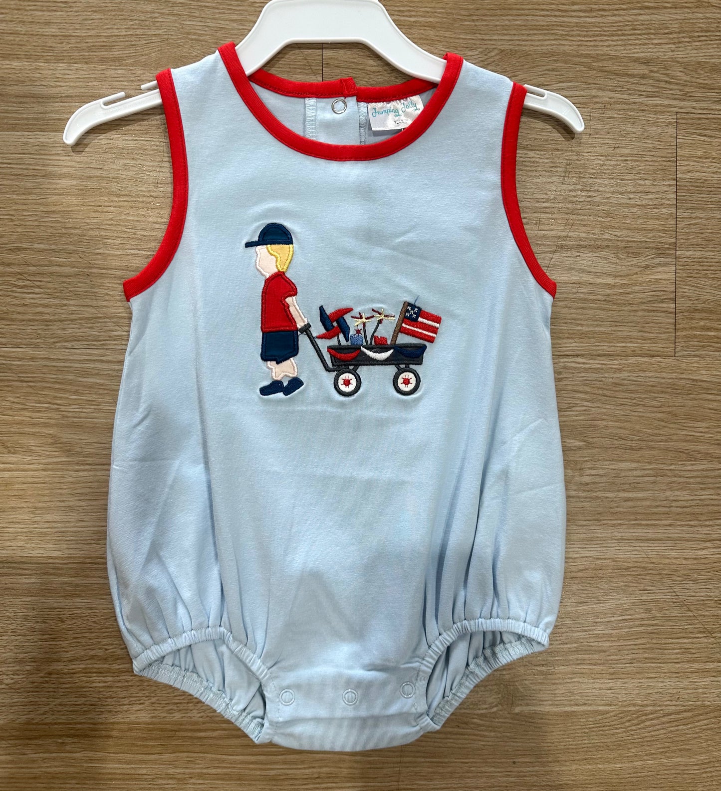 Patriotic Boy Bubble| Jumping Jolly