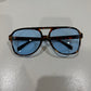 Tortoise w/ Blue Tint Sunglasses