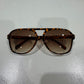 Tortoise w/ Brown Tint Sunglasses ￼