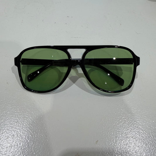 Black w/ Green Tint Sunglasses