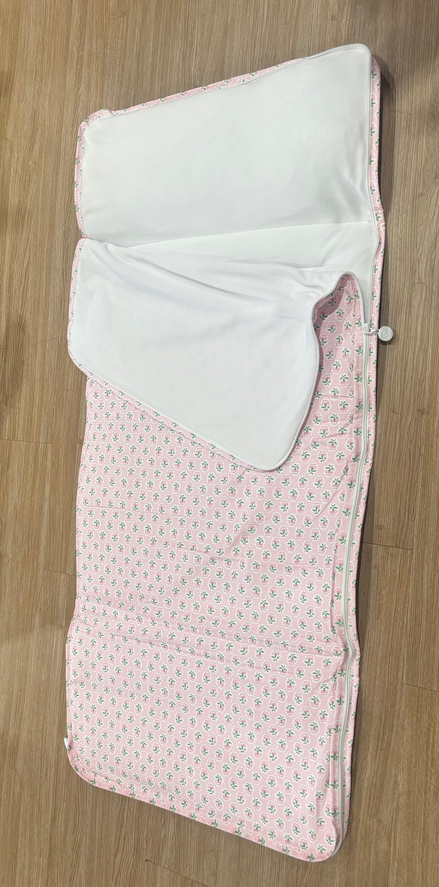 Pink Floral Nap Mat
