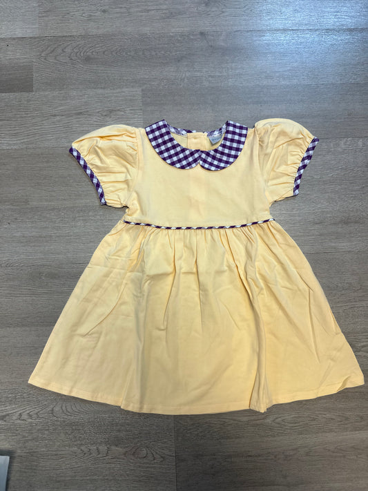 Yellow/Purple Dress Jumping Jolly