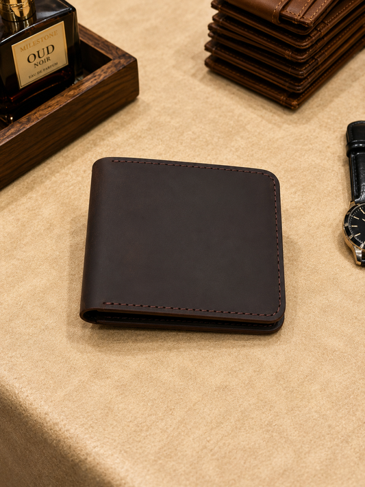 Folding Leather Wallet