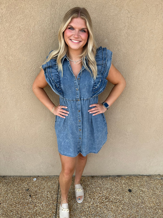 Denim Darling Dress