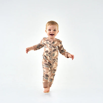 Pintail Camo Baby Zip Up Burlebo