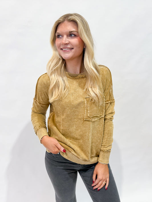 Lightweight Raw Edge Shirt
| Camel