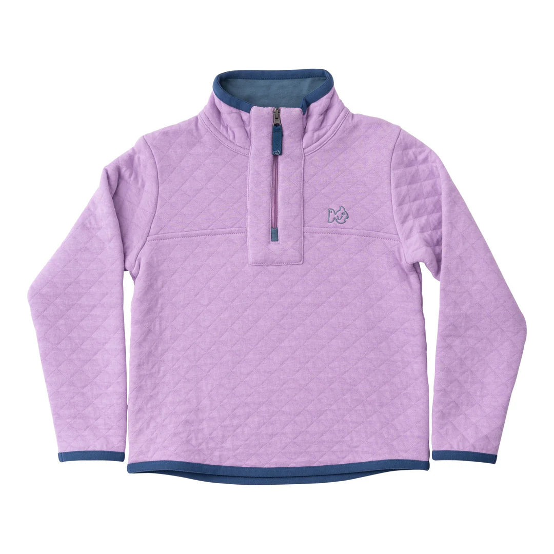 Prodoh quilted pullover purple