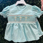 Cross Smocked Bloomer Set