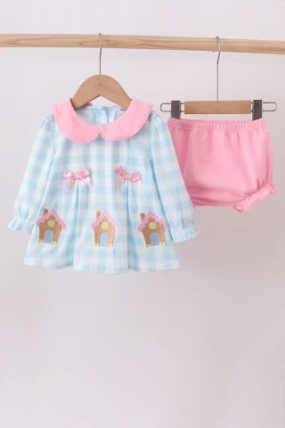 Gingerbread Bloomer Set